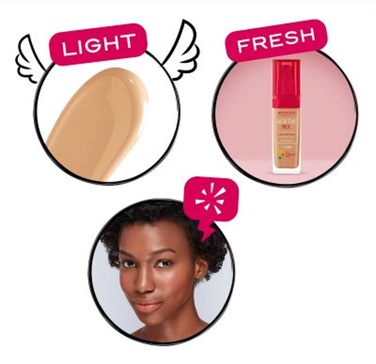 Bourjois Healthy Mix BB Cream Anti Fatigue - 02 Medium Beige 12 Bourjois Healthy Mix BB Cream Anti Fatigue - 02 Medium Beige - Afbeelding 12