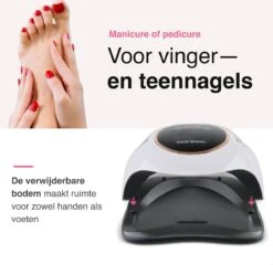 Vivid Green UV Lamp Gelnagels - Led Nagellamp - Gellak Nagel Lamp - Nageldroger - Naggellak Droger - Nagels - 168W -Glam Make-up Verkoop 1200x1165