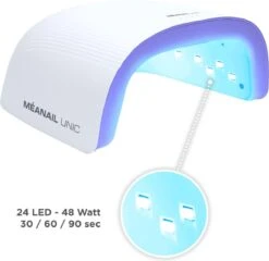 Gellak - MEANAIL® KIT Deluxe - Led Lamp 48 Watt - 3 Kleuren Gelnagellak -Glam Make-up Verkoop 1200x1166 1