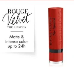 Bourjois Rouge Velvet The Lipstick Lippenstift - 21 Grande Roux -Glam Make-up Verkoop 1200x1167 29