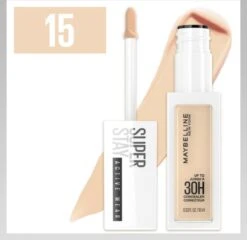 Maybelline SuperStay 30H Active Wear Concealer - 15 Light -Glam Make-up Verkoop 1200x1168 4