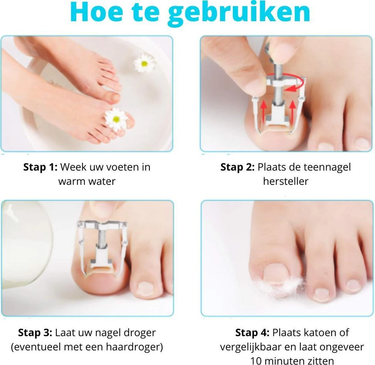 XYZ Goods - 7-delige Manicure Set - Speciaal Voor Ingegroeide Teennagel En Kalknagel - Inclusief Etui 3 XYZ Goods - 7-delige Manicure Set - Speciaal Voor Ingegroeide Teennagel En Kalknagel - Inclusief Etui - Afbeelding 3