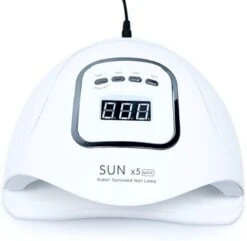 Merkloos Daniqqi - 80 Watt UV LED Lamp Nagels - 45 Leds Nagellamp - Wit -Glam Make-up Verkoop 1200x1171 2