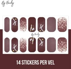 By Emily - Nagel Wrap - Star Struck | 14 Stickers | Nail Wrap | Nail Art | Trendy | Design | Nagellakvrij | Eenvoudig | Nagel Wrap | Nagel Stickers | Folie | Zelfklevend | Sjablonen 13 By Emily - Nagel Wrap - Star Struck | 14 Stickers | Nail Wrap | Nail Art | Trendy | Design | Nagellakvrij | Eenvoudig | Nagel Wrap | Nagel Stickers | Folie | Zelfklevend | Sjablonen -Glam Make-up Verkoop 1200x1173 15