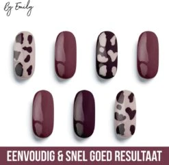 Nagel Wrap - Cowly Red | 14 Stickers Per Vel | Nail Wrap | Nail Art | Trendy | Design | Nagellakvrij | Eenvoudig | Nagel Art | Nagel Wrap | Nagel Stickers | Folie | Zelfklevend | Sjablonen -Glam Make-up Verkoop 1200x1173 16