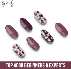 Nagel Wrap - Cowly Red | 14 Stickers Per Vel | Nail Wrap | Nail Art | Trendy | Design | Nagellakvrij | Eenvoudig | Nagel Art | Nagel Wrap | Nagel Stickers | Folie | Zelfklevend | Sjablonen -Glam Make-up Verkoop 1200x1173 18