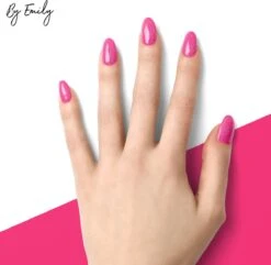 By Emily - Nagel Wrap - Sparkly Violet Red | 14 Stickers | Nail Wrap | Nail Art | Trendy | Design | Nagellakvrij | Eenvoudig | Nagel Wrap | Nagel Stickers | Folie | Zelfklevend | Sjablonen -Glam Make-up Verkoop 1200x1173 3