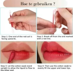 Bellive Tattoo Lipstick Red - Lipstick Dames - Tiktok - Lippenstift Wattenstaafje 20 Stuks - Lipstick Set - Waterproof Lipstick - Lippenstift Langhoudend - Long Lasting Lip Gloss - Multicolor -Glam Make-up Verkoop 1200x1175 10