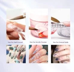 Embeauty Acryl Penselen #10 - Nagel Kwasten - Nail Art Brush - Penseel Voor Nagel Gel -Glam Make-up Verkoop 1200x1176 5