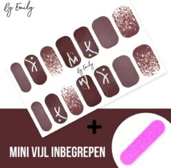 By Emily - Nagel Wrap - Star Struck | 14 Stickers | Nail Wrap | Nail Art | Trendy | Design | Nagellakvrij | Eenvoudig | Nagel Wrap | Nagel Stickers | Folie | Zelfklevend | Sjablonen 10 By Emily - Nagel Wrap - Star Struck | 14 Stickers | Nail Wrap | Nail Art | Trendy | Design | Nagellakvrij | Eenvoudig | Nagel Wrap | Nagel Stickers | Folie | Zelfklevend | Sjablonen -Glam Make-up Verkoop 1200x1177 15