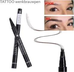 Wenkbrauw Microblade Pen - Tattoo - BRUIN 03 - Watervaste Microblading Wenkbrauwpen - Eyebrow Tattoo Pen - Make Up - 4 Punts Pen -Glam Make-up Verkoop 1200x1178 19