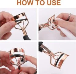 BOTC Professionele Wimperkruller / Wimperkrultang -kleurig - Wimperlifting - Persoonlijke Verzorging - Beauty - Make-up -Glam Make-up Verkoop 1200x1178 23