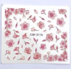 Hiden | Nagelstickers Cherry Blossoms - Nail Art - Decoraties - Water Transfer Nagelstickers - Beauty & Make-up | 29 Stickers -Glam Make-up Verkoop 1200x1179 5