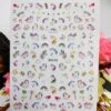 Nagel Stickers - Unicorn - Nagels - Nagel Sticker - Decoratie - Stickers Voor Nagels - Stickers – Unicorn Nagelsticker – Fantasie – Regenboog – Ster – Stickervel Voor Nagels