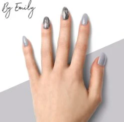By Emily - Nagel Wrap - White Marble | 16 Stickers | Nail Wrap | Nail Art | Trendy | Design | Nagellakvrij | Eenvoudig | Nagel Wrap | Nagel Stickers | Folie | Zelfklevend | Sjablonen -Glam Make-up Verkoop 1200x1180 20