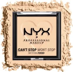 NYX Professional Makeup Can't Stop Won't Stop Mattifying Gezichtspoeder - Light -Glam Make-up Verkoop 1200x1180 25