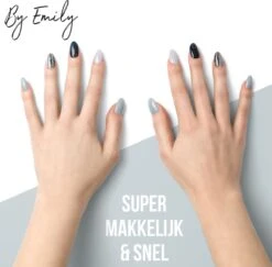 By Emily - Nagel Wrap - Classic Teal | 14 Stickers Per Vel | Nail Wrap | Nail Art | Trendy | Design | Nagellakvrij | Eenvoudig | Nagel Art | Nagel Wrap | Nagel Stickers | Folie | Zelfklevend | Sjablonen -Glam Make-up Verkoop 1200x1180 9