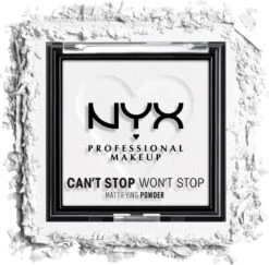 NYX Professional Makeup Can't Stop Won't Stop Mattifying Gezichtspoeder - Brightening Translucent -Glam Make-up Verkoop 1200x1182 6