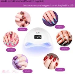 Bella Pure 48W Nageldroger - Vinger- En Teennagels - Bewegingssensor En Timer - 24 LED's 11 Bella Pure 48W Nageldroger - Vinger- En Teennagels - Bewegingssensor En Timer - 24 LED's -Glam Make-up Verkoop 1200x1183