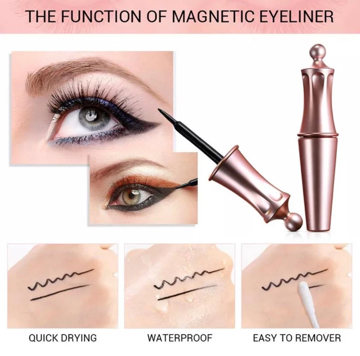 Diamond | M5 Bekend Van TikTok | GRATIS Spiegeldoosje | Magnetische Wimpers Met Eyeliner | Nep Wimpers | Magnetic Eyelashes | HERBRUIKBAAR | CADEAU 7 Diamond | M5 Bekend Van TikTok | GRATIS Spiegeldoosje | Magnetische Wimpers Met Eyeliner | Nep Wimpers | Magnetic Eyelashes | HERBRUIKBAAR | CADEAU - Afbeelding 7
