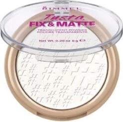 Rimmel London Insta Fix & Matte Make-uppoeder - 01 Clear 29 Rimmel London Insta Fix & Matte Make-uppoeder - 01 Clear -Glam Make-up Verkoop 1200x1189 13