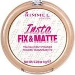 Rimmel London Insta Fix & Matte Make-uppoeder - 01 Clear 39 Rimmel London Insta Fix & Matte Make-uppoeder - 01 Clear -Glam Make-up Verkoop 1200x1191 10