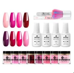 Dipping Powder Starter Kit - 8 Kleuren - Roze - Dip Poeder - Acryl Nagels - Dip Nagels - Meest Complete Starterspakket - Nagel Poeder - MTSSII - 10 Dipping Powder Starter Kit - 8 Kleuren - Roze - Dip Poeder - Acryl Nagels - Dip Nagels - Meest Complete Starterspakket - Nagel Poeder - MTSSII - -Glam Make-up Verkoop 1200x1191 4