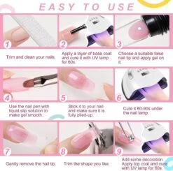 Merkloos Nagels Set - 8 Kleuren - Nagels Starter Set - Met Toplaag, Basislaag, Slipoplossing, Nagelverlengingsgel, Gel Builder - Voor DIY Voor Beginners - Beste Cadeau 24 Merkloos Nagels Set - 8 Kleuren - Nagels Starter Set - Met Toplaag, Basislaag, Slipoplossing, Nagelverlengingsgel, Gel Builder - Voor DIY Voor Beginners - Beste Cadeau -Glam Make-up Verkoop 1200x1191 5