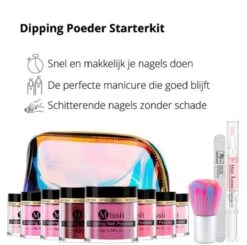 Dipping Powder Starter Kit - 8 Kleuren - Roze - Dip Poeder - Acryl Nagels - Dip Nagels - Meest Complete Starterspakket - Nagel Poeder - MTSSII - 13 Dipping Powder Starter Kit - 8 Kleuren - Roze - Dip Poeder - Acryl Nagels - Dip Nagels - Meest Complete Starterspakket - Nagel Poeder - MTSSII - -Glam Make-up Verkoop 1200x1192 4