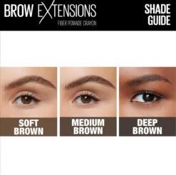 Maybelline Brow Extensions - 06 Deep Brown - Bruin Wenkbrauwpotlood - 10.5 Gr -Glam Make-up Verkoop 1200x1195 36