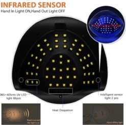 2022 Nageldroger - 280W/66 LEDs - Nagellamp - Nieuw Nageldroger - Wit/Zwart - Manicure/Pedicure Handen En Voeten - Gellak - Gelnagels - Acrylnagels - Top Coat - Matte Top Coat - Led Nagellamp - Uv Nagellamp - Nagels - Nagellak Droger - Tafellamp 14 2022 Nageldroger - 280W/66 LEDs - Nagellamp - Nieuw Nageldroger - Wit/Zwart - Manicure/Pedicure Handen En Voeten - Gellak - Gelnagels - Acrylnagels - Top Coat - Matte Top Coat - Led Nagellamp - Uv Nagellamp - Nagels - Nagellak Droger - Tafellamp -Glam Make-up Verkoop 1200x1196 1