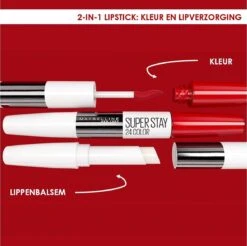 Maybelline SuperStay 24H - 130 Pinking Of You - Roze - Lippenstift -Glam Make-up Verkoop 1200x1197 43