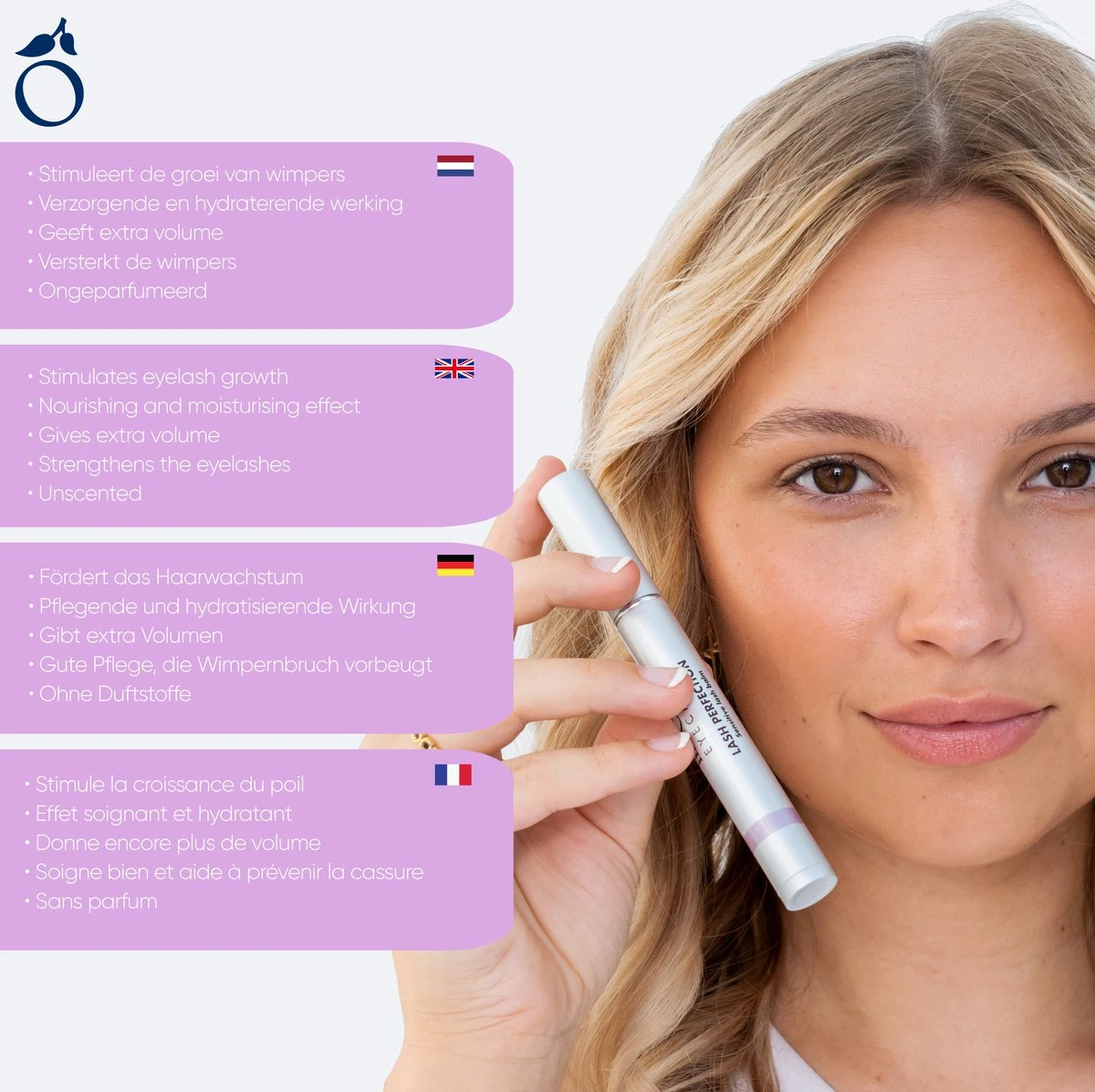 Herome Wimperserum Lash Balm - Stimuleert Wimpergroei En Geeft Extra Volume - Verzorgt En Hydrateert - Ongeparfumeerd - 6,5ml 2 Herome Wimperserum Lash Balm - Stimuleert Wimpergroei En Geeft Extra Volume - Verzorgt En Hydrateert - Ongeparfumeerd - 6,5ml - Afbeelding 2