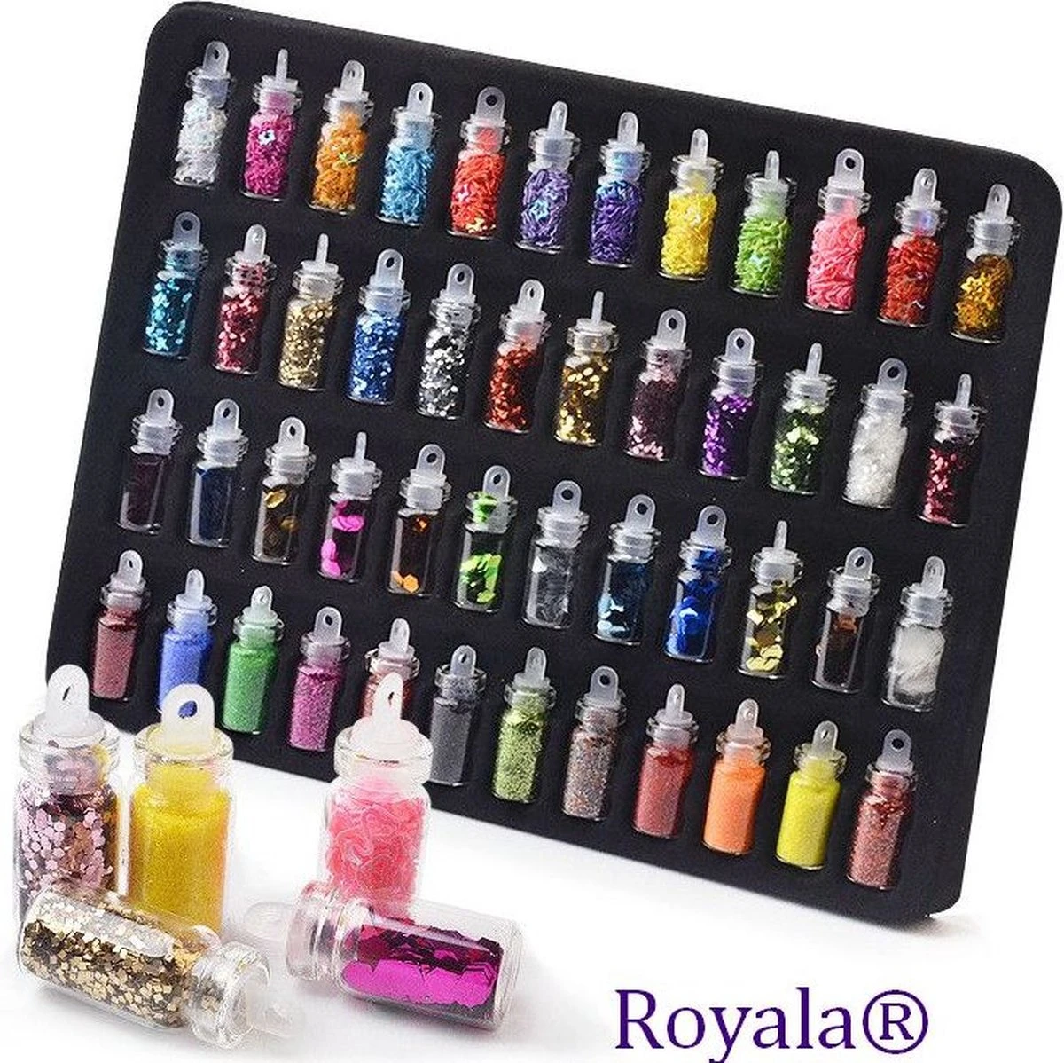 Royala - Acrylnagels Starters Pakket Large|L| 125 Delig | 94 Colors | Acryl Nagels Set | Acryl Starter Kit | Nail Art Pakket | 500 Franse Nageltips | Manicure Set Voor Nail Art Kit | Nagel Decoratie | Acryl Poeder | Acryl Vloeistof | Monomeer 16 Royala - Acrylnagels Starters Pakket Large|L| 125 Delig | 94 Colors | Acryl Nagels Set | Acryl Starter Kit | Nail Art Pakket | 500 Franse Nageltips | Manicure Set Voor Nail Art Kit | Nagel Decoratie | Acryl Poeder | Acryl Vloeistof | Monomeer - Afbeelding 16