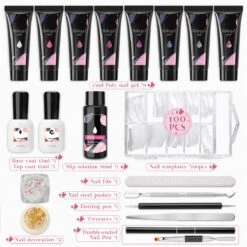 Merkloos Nagels Set - 8 Kleuren - Nagels Starter Set - Met Toplaag, Basislaag, Slipoplossing, Nagelverlengingsgel, Gel Builder - Voor DIY Voor Beginners - Beste Cadeau 16 Merkloos Nagels Set - 8 Kleuren - Nagels Starter Set - Met Toplaag, Basislaag, Slipoplossing, Nagelverlengingsgel, Gel Builder - Voor DIY Voor Beginners - Beste Cadeau -Glam Make-up Verkoop 1200x1198 13