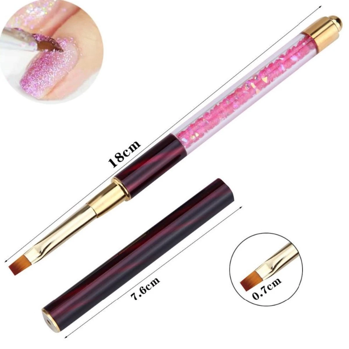 Nail Art Penselen - 8-delig - Penselen - Nail Art Brushes - Nail Art Kwasten - Nail Art - Nail Art Tools - Nail Art Set - Nail Art Kwast - Penselenset - Penselen Set - Penselen Nagels - Nail Art - Nail Art Kit - Nail Art Penseel 12 Nail Art Penselen - 8-delig - Penselen - Nail Art Brushes - Nail Art Kwasten - Nail Art - Nail Art Tools - Nail Art Set - Nail Art Kwast - Penselenset - Penselen Set - Penselen Nagels - Nail Art - Nail Art Kit - Nail Art Penseel - Afbeelding 12