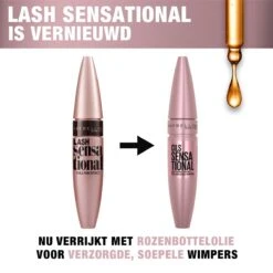 Maybelline Lash Sensational Volume Mascara - Very Black - Zwart -Glam Make-up Verkoop 1200x1198 58