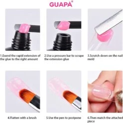 GUAPÀ® Polygel Starterspakket | Acrygel | Poly Gel | Gel Nagels | Professionele Kit | Babyboom Pink | Babyboom White | 2 X 60 Gram Polige -Glam Make-up Verkoop 1200x1198 6