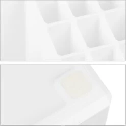 A&K 2in1 Make-up Organizer - 4 Lades Cosmetica Opbergdoos - Kaptafel - Wit -Glam Make-up Verkoop 1200x1198 75