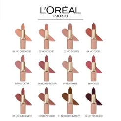 L’Oréal Paris Color Riche Free The Nudes Lipstick - Nude Matte - 06 No Hesitation - Bruin - 3,9 Gr -Glam Make-up Verkoop 1200x1199 13