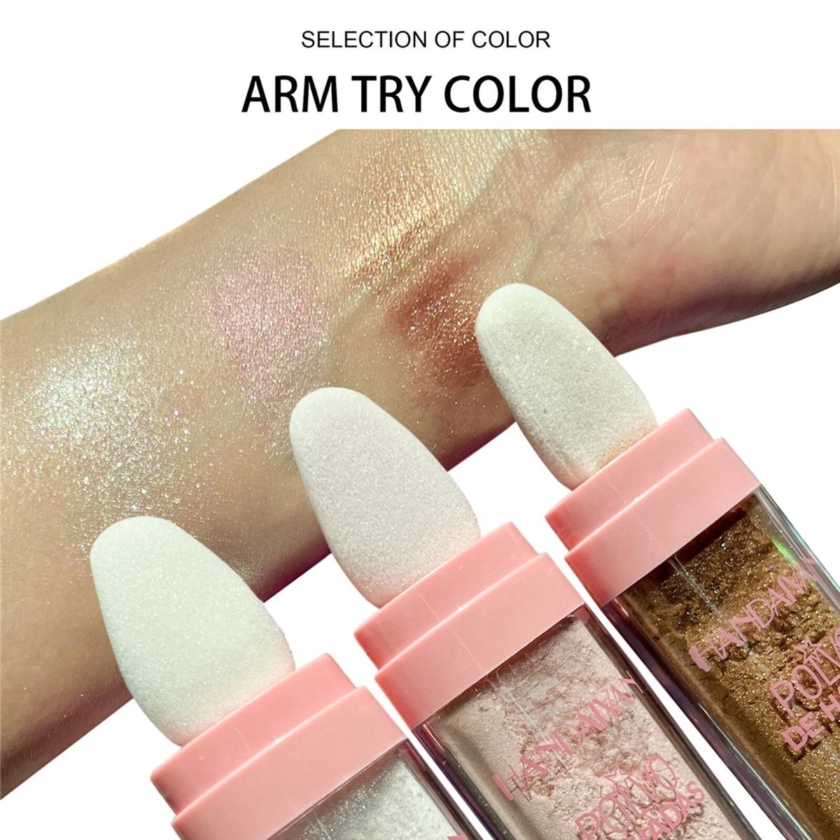 Polvo De Hadas - Highlighter - Glitter - Kleur Goudbruin (Trend) 5 Polvo De Hadas - Highlighter - Glitter - Kleur Goudbruin (Trend) - Afbeelding 5