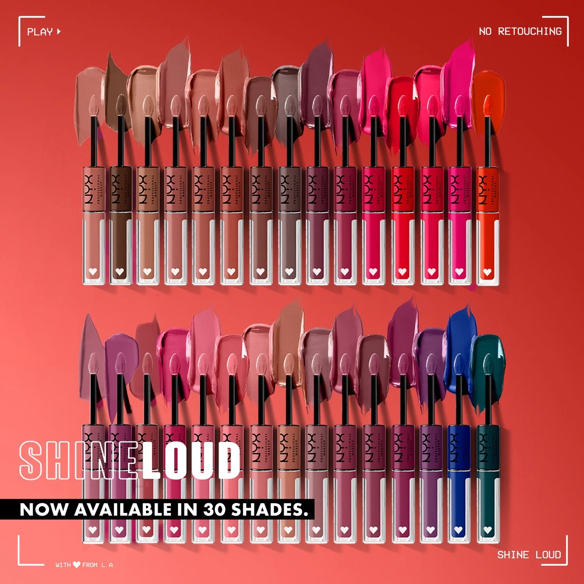 NYX Professional Makeup Shine Loud Pro Pigment Lip Shine - SLHP25 Daring Damsel - Lipgloss - 3.4 Ml 4 NYX Professional Makeup Shine Loud Pro Pigment Lip Shine - SLHP25 Daring Damsel - Lipgloss - 3.4 Ml - Afbeelding 4