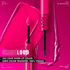NYX Professional Makeup Shine Loud Pro Pigment Lip Shine - SLHP25 Daring Damsel - Lipgloss - 3.4 Ml 14 NYX Professional Makeup Shine Loud Pro Pigment Lip Shine - SLHP25 Daring Damsel - Lipgloss - 3.4 Ml -Glam Make-up Verkoop 1200x1200 1184
