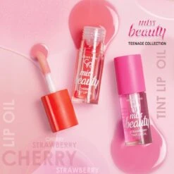 Golden Rose MISS BEAUTY STRAWBERRY TINT LIP OIL Super Zachte Lip Olie Voor Als Verzorging Of Over Je Lippenstift -Glam Make-up Verkoop 1200x1200 1222