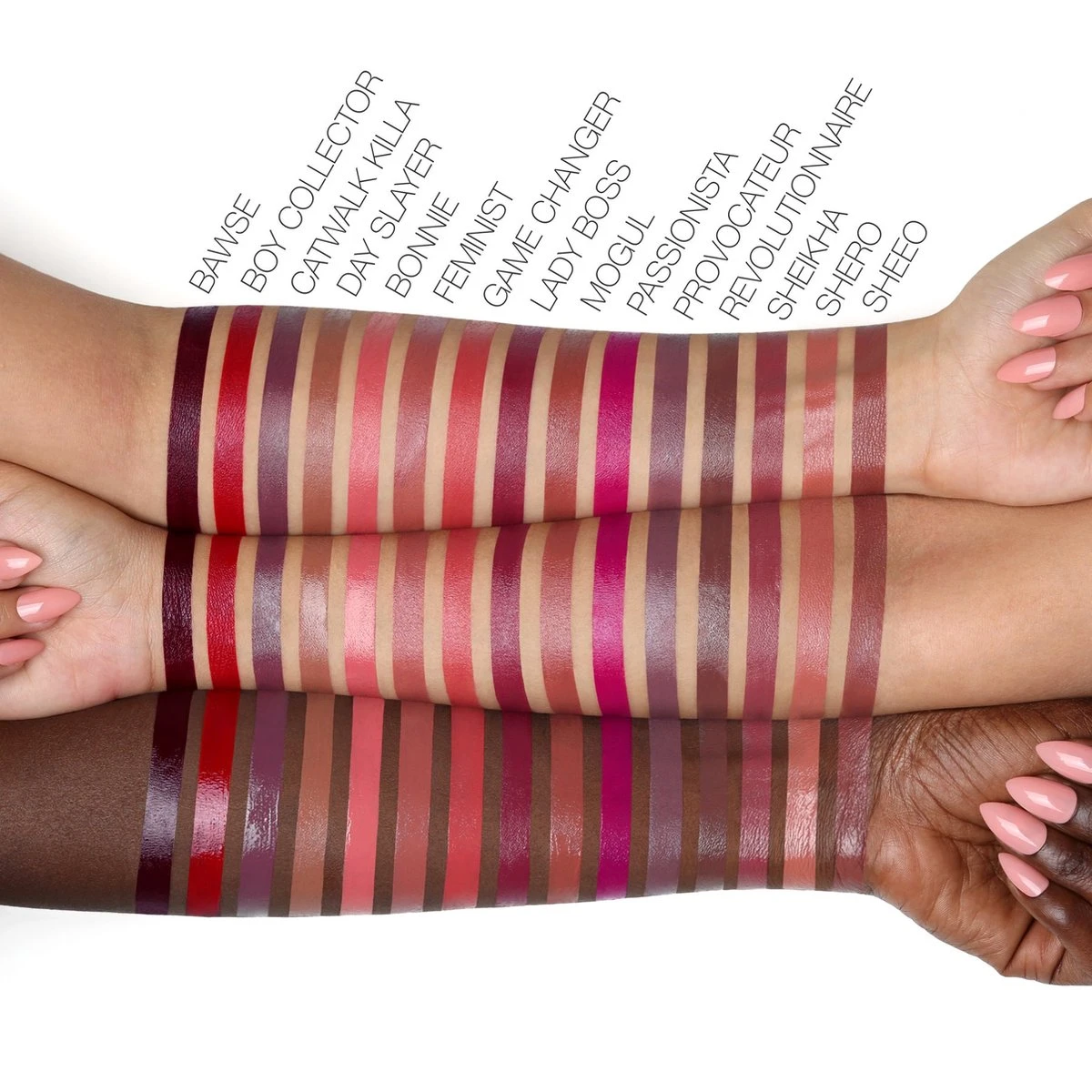 Huda Beauty Demi Matte Cream Lipstick - Révolutionnaire 3 Huda Beauty Demi Matte Cream Lipstick - Révolutionnaire - Afbeelding 3