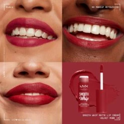 NYX Professional Makeup - Smooth Whip Matte Lip Cream Velvet Robe - Vloeibare Lippenstift - 4ML -Glam Make-up Verkoop 1200x1200 1262