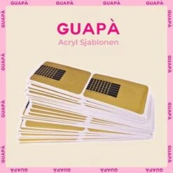 GUAPÀ® Acryl Nagel Sjablonen | Nail Forms | French Manicure | Goud | 25 Stuks -Glam Make-up Verkoop 1200x1200 13