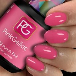 Pink Gellac - Punch Pink - Gellak - Vegan - Roze - Glanzend - 15ml -Glam Make-up Verkoop 1200x1200 134