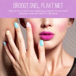 Lovae Cosmetics Gellak - 6-delige Set - Gel Nagellak - Creamy Pastel - Gellac - 8ML -Glam Make-up Verkoop 1200x1200 138