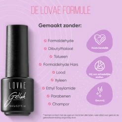 Lovae Cosmetics Gellak - 6-delige Set - Gel Nagellak - Creamy Pastel - Gellac - 8ML -Glam Make-up Verkoop 1200x1200 139